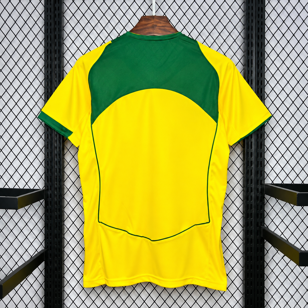 Brazil 2004 Retro Home Jersey