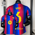 FC Barcelona 2026-27 Home Player Version Jersey | Gavi #6 | UCL Patch | Sizes S–3XL