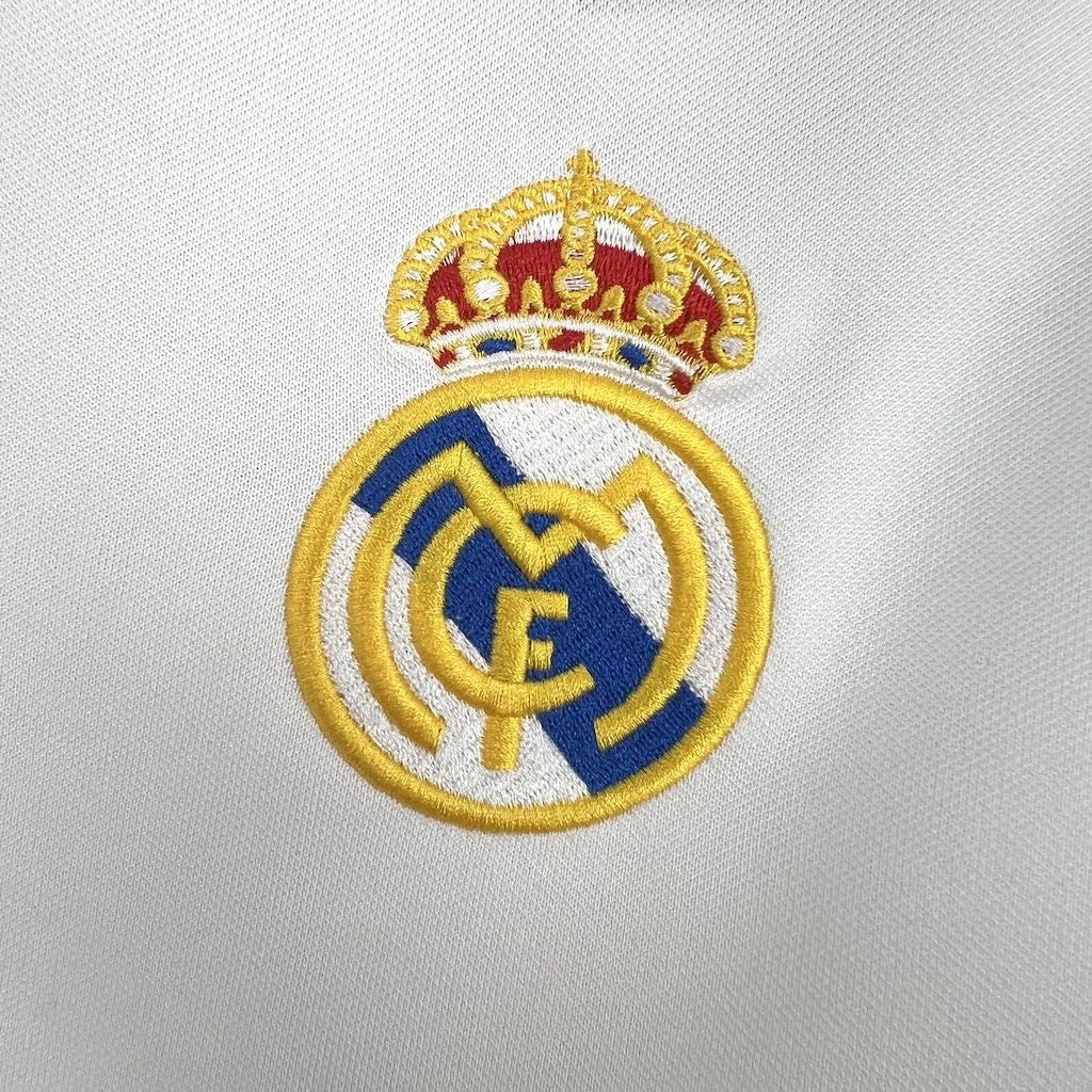 2002/03 Real Madrid Retro Home Jersey #10 Figo UCL Personalized
