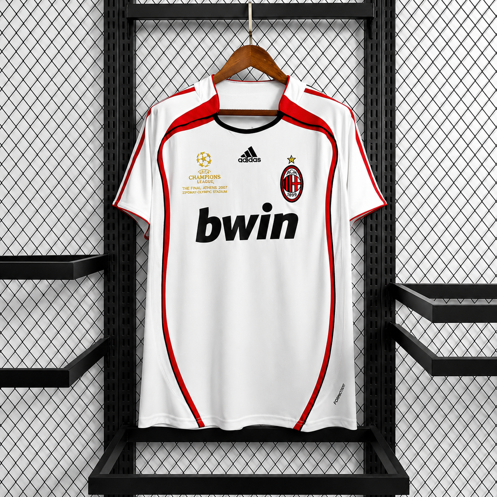Retro AC Milan 2006-07 Away Jersey UCL Final Custom
