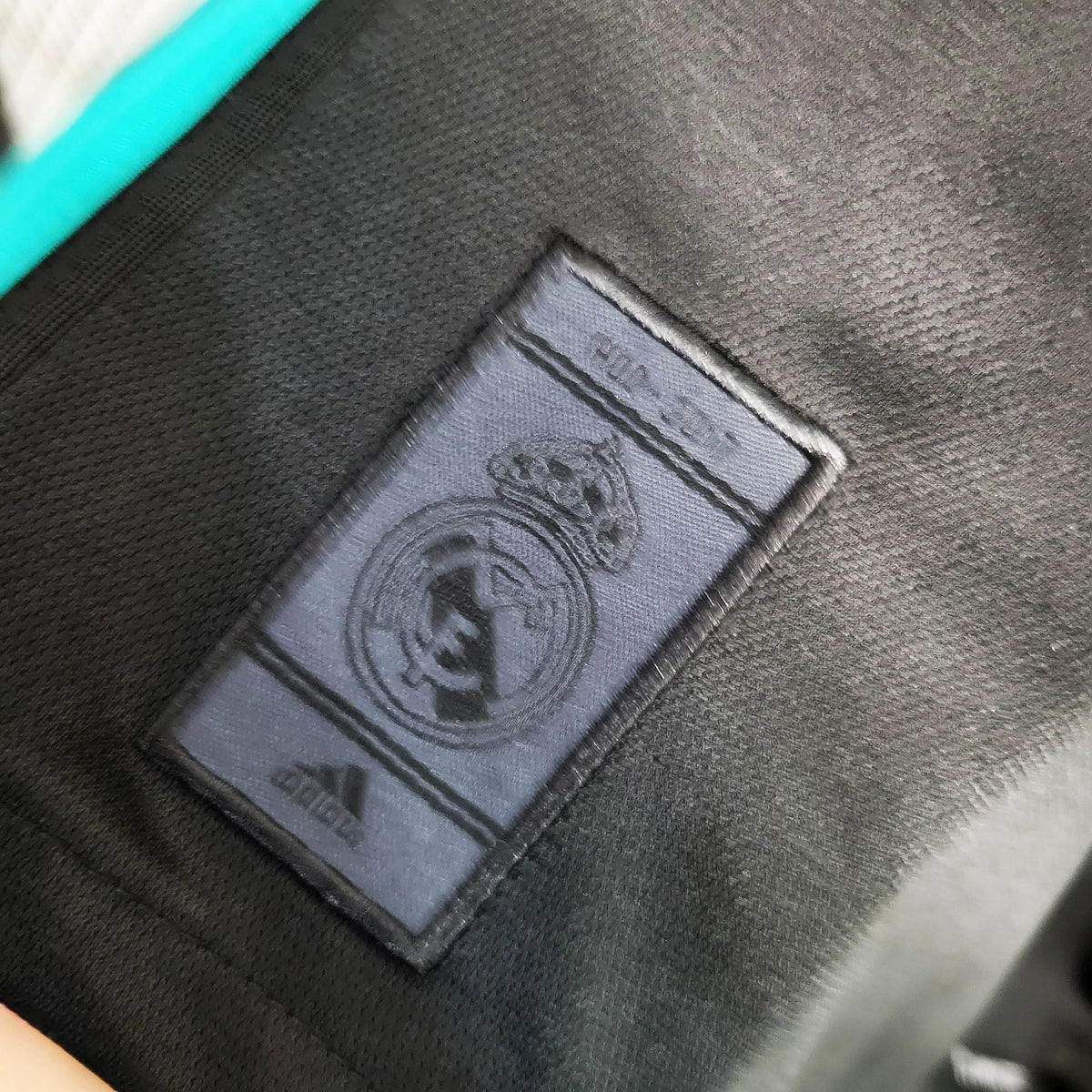 2017/18 Real Madrid Retro Away Black Jersey #11 Bale UCL Personalized