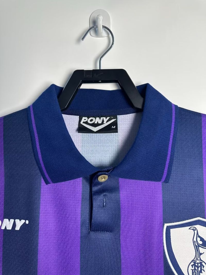 Tottenham Hotspur 1995-1997 Retro Away Short Sleeve Jersey #9 Anderton Personalized Rare Collector