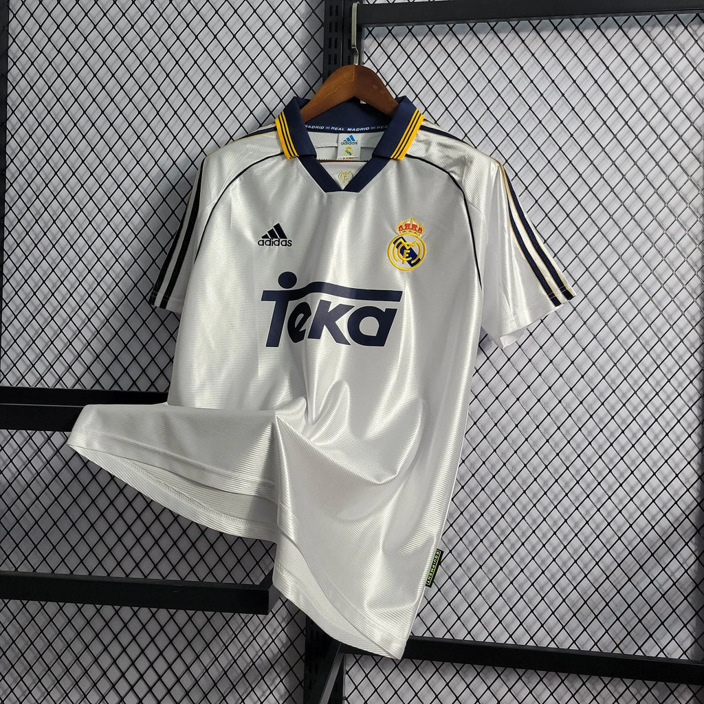 1998/00 Real Madrid Retro Home Jersey #10 Seedorf UCL Personalized