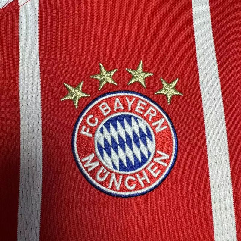 Bayern Munich 2017–2018 Retro Home Jersey