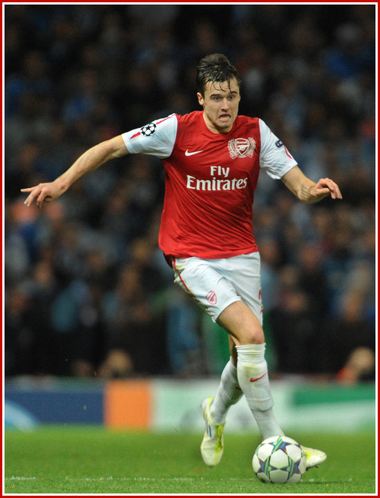 Arsenal FC 2011-2012 Retro Home Jersey | Robin van Persie #10 Men's Soccer Shirt - Short Sleeve 125th Anniversary Edition with Optional Premier League Patches