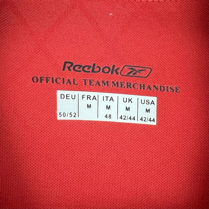 2004-2005 Liverpool Retro Red Home Short Sleeve Jersey #4 Hyypia Personalized PL Patch