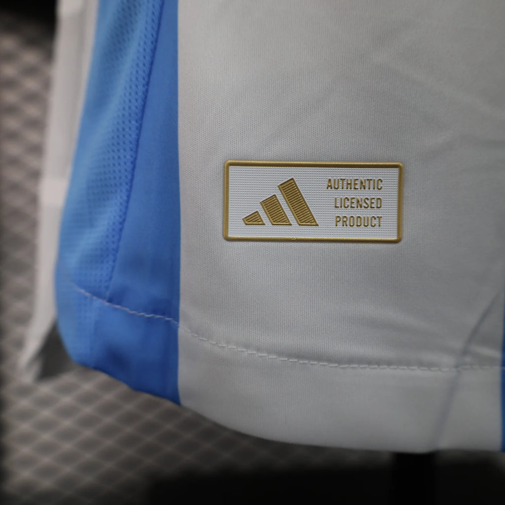 Argentina 2024-25 Home Player Version Short Sleeve Jersey Personalized S-2XL