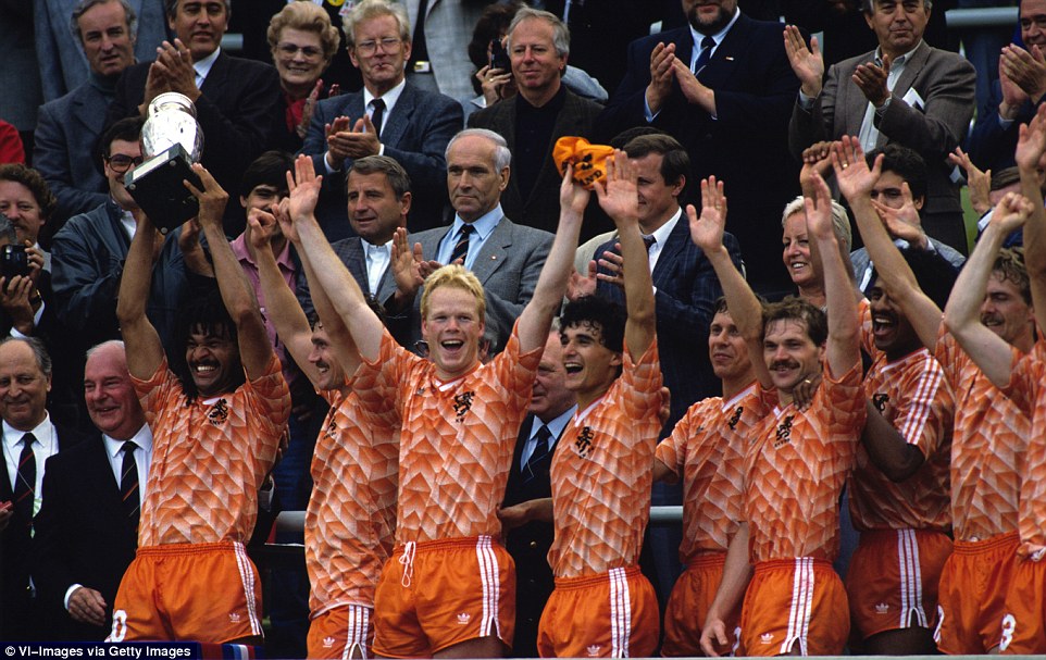 Netherlands 1988 Retro Home Short Sleeve Jersey #10 Gullit Euro Champion Personalized Rare