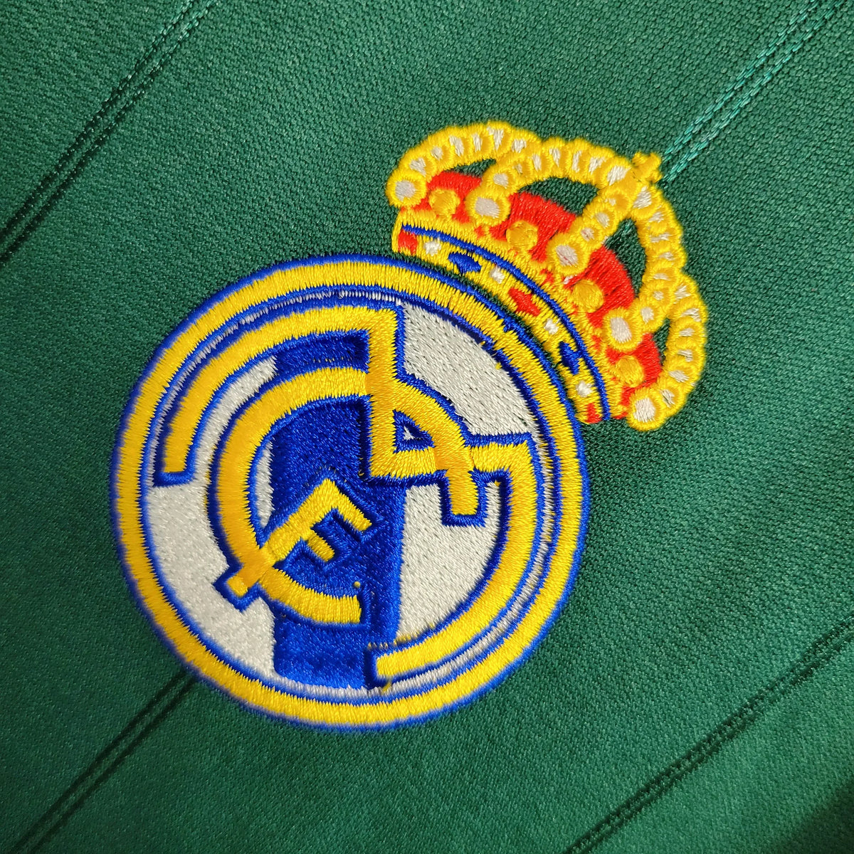 2012/13 Real Madrid Retro Away Green Long Sleeve Jersey #7 Ronaldo UCL & La Liga Personalized