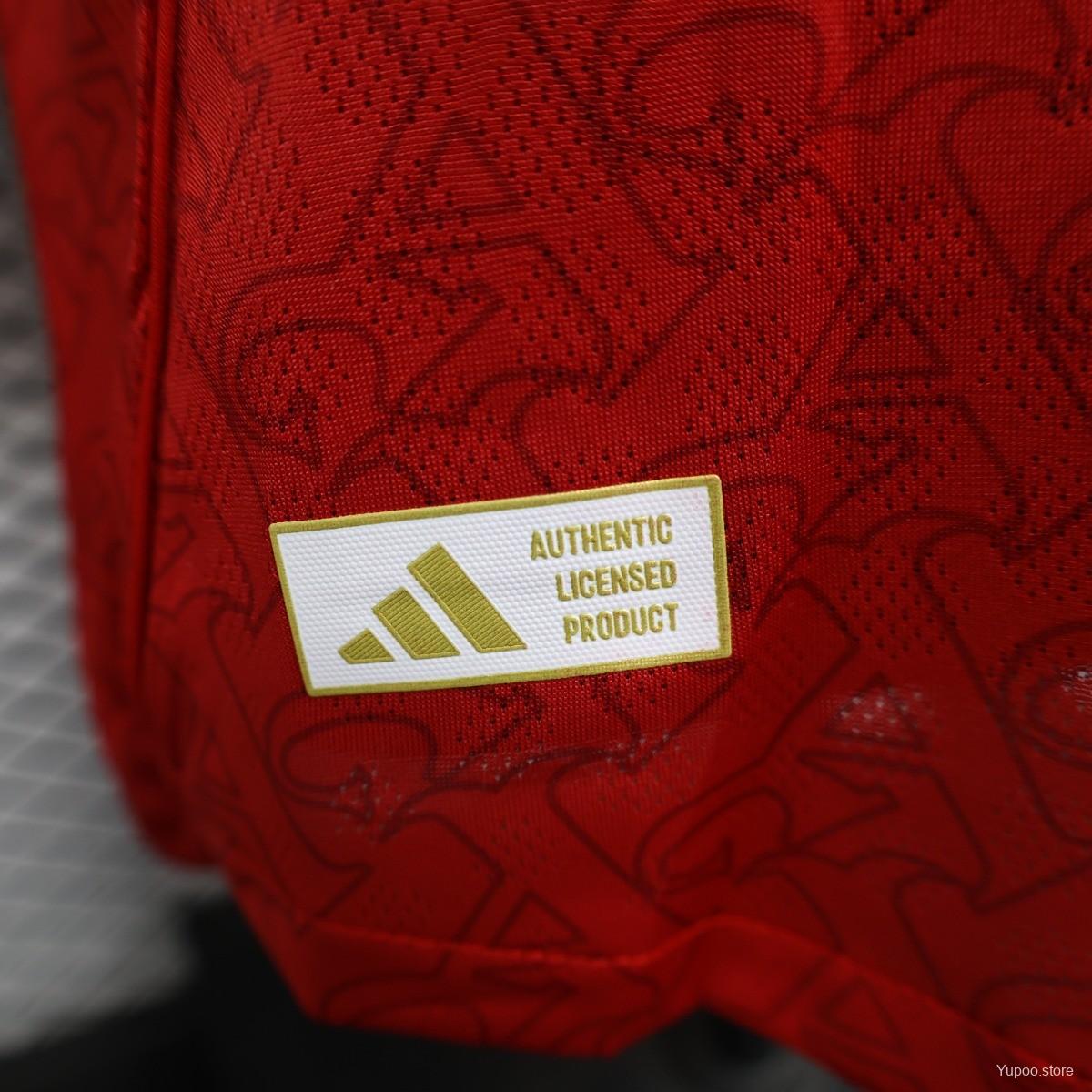 Arsenal 2025-26 Home Long Sleeve Jersey | Customizable | UCL & Premier League