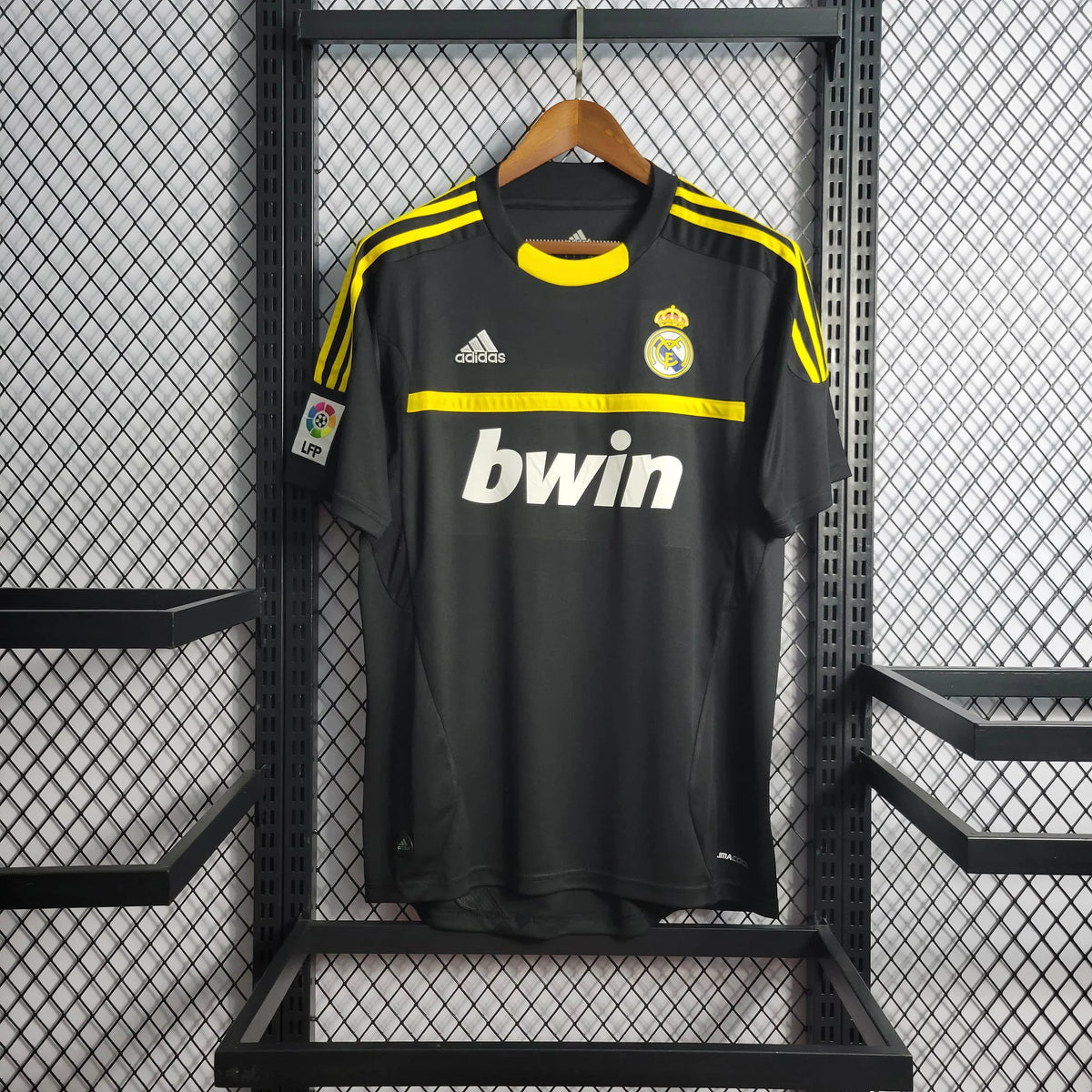 2011/12 Real Madrid Retro Goalkeeper Black Jersey La Liga Patch Personalized