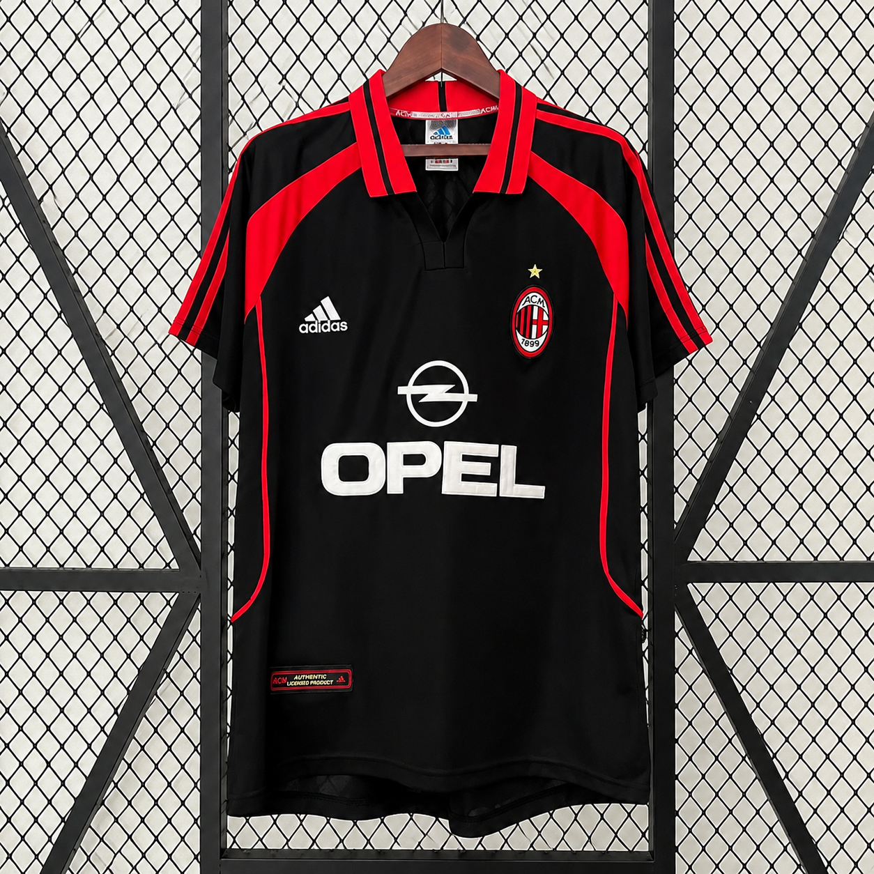 Retro AC Milan 2000-01 Away Jersey Short Sleeve