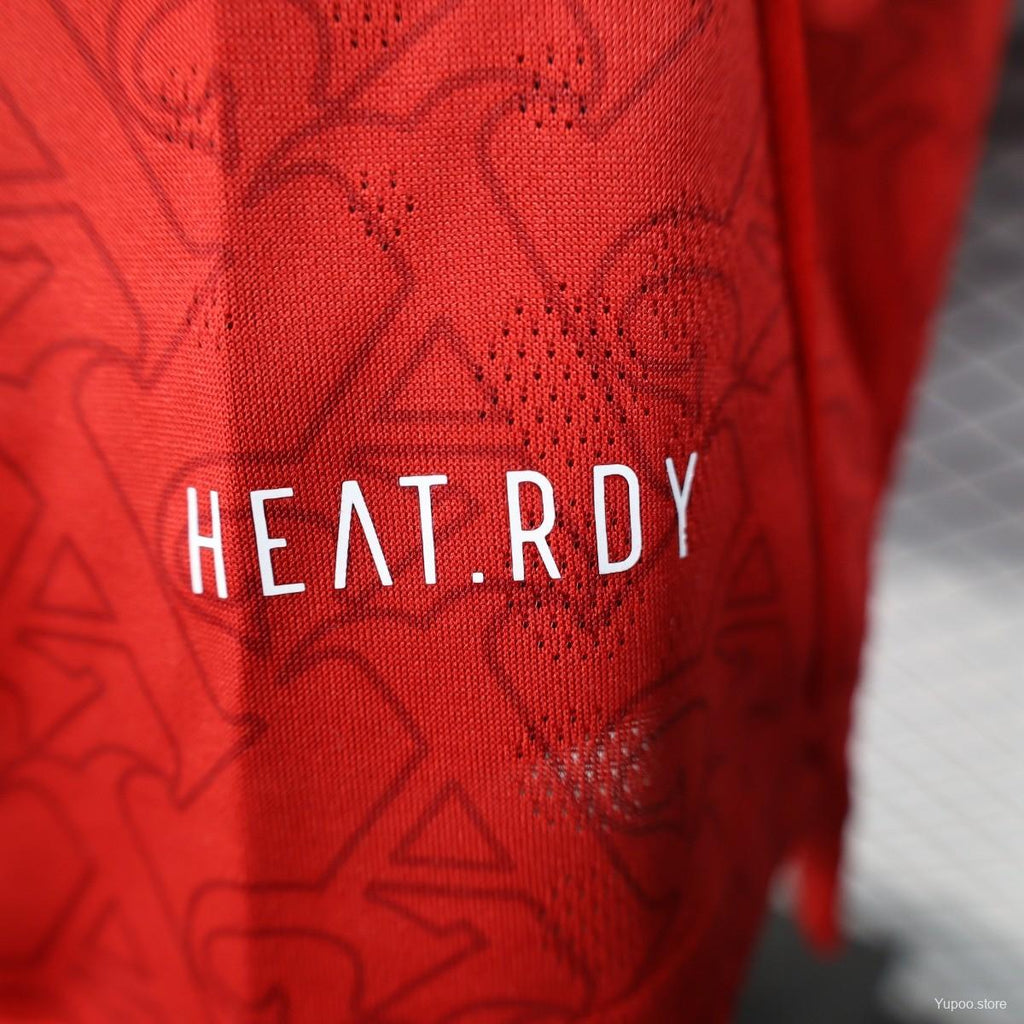 Arsenal 2025-26 Home Long Sleeve Jersey | Customizable | UCL & Premier League
