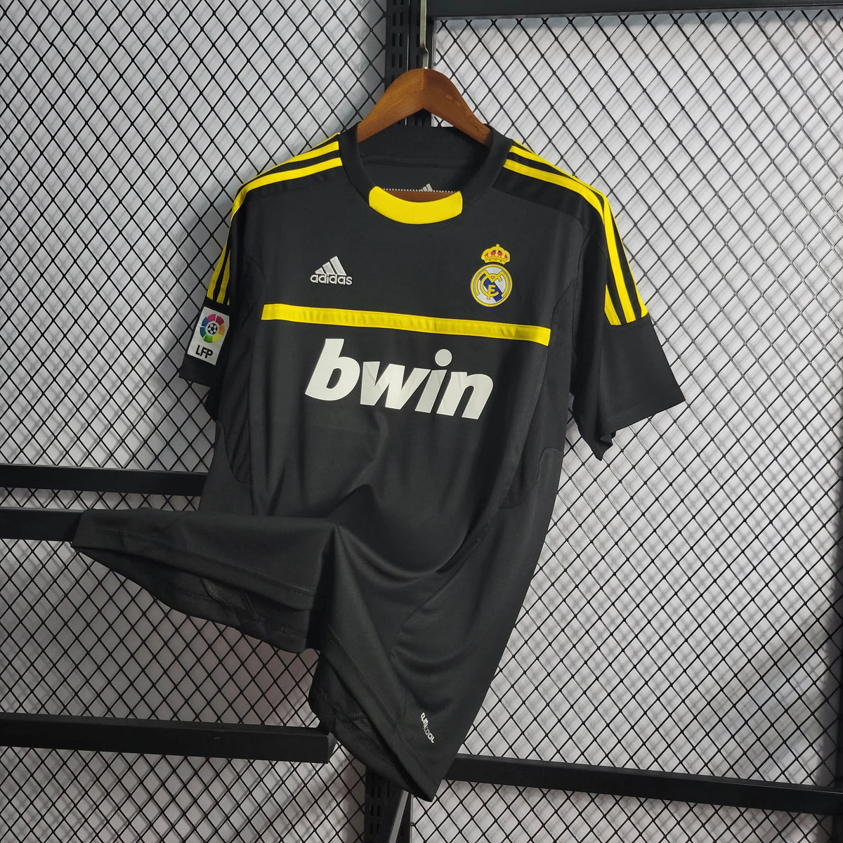2011/12 Real Madrid Retro Goalkeeper Black Jersey La Liga Patch Personalized