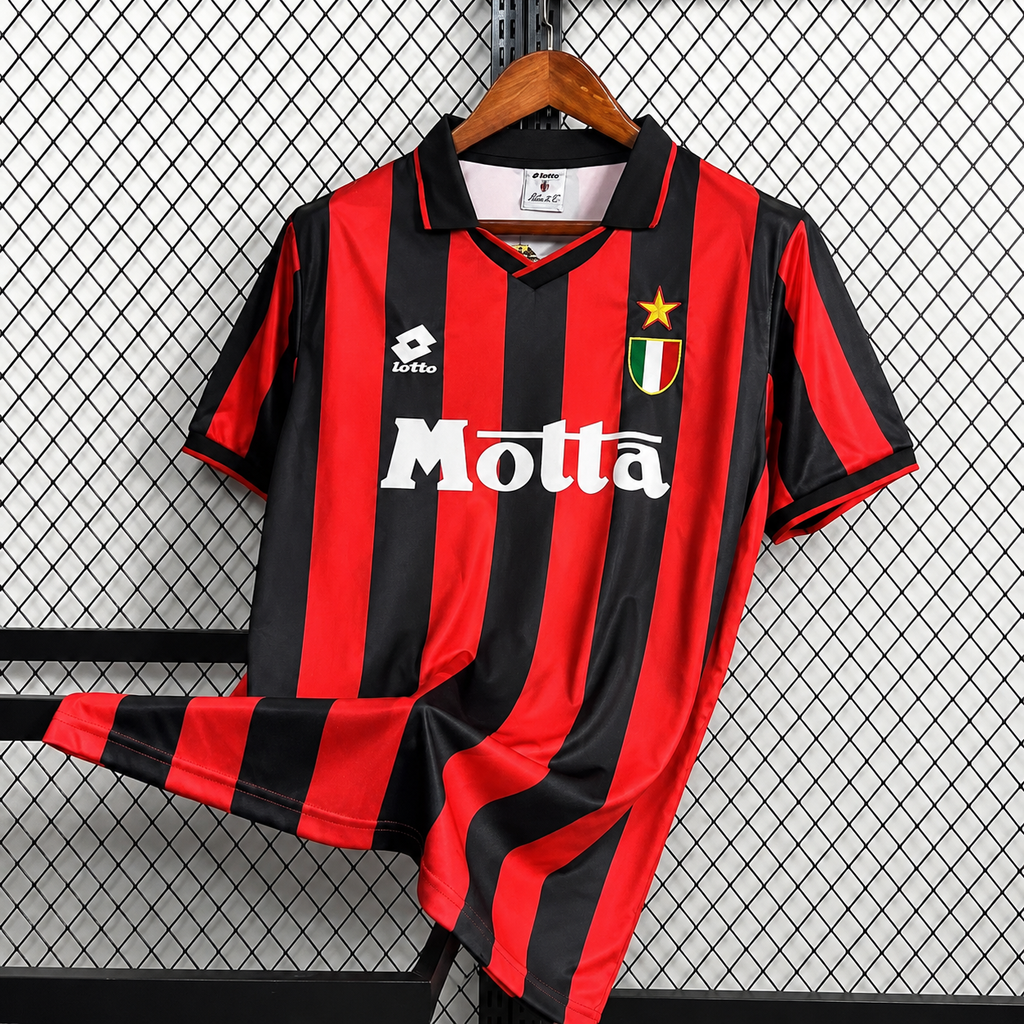 Retro AC Milan 1993-94 Home Jersey Short Sleeve
