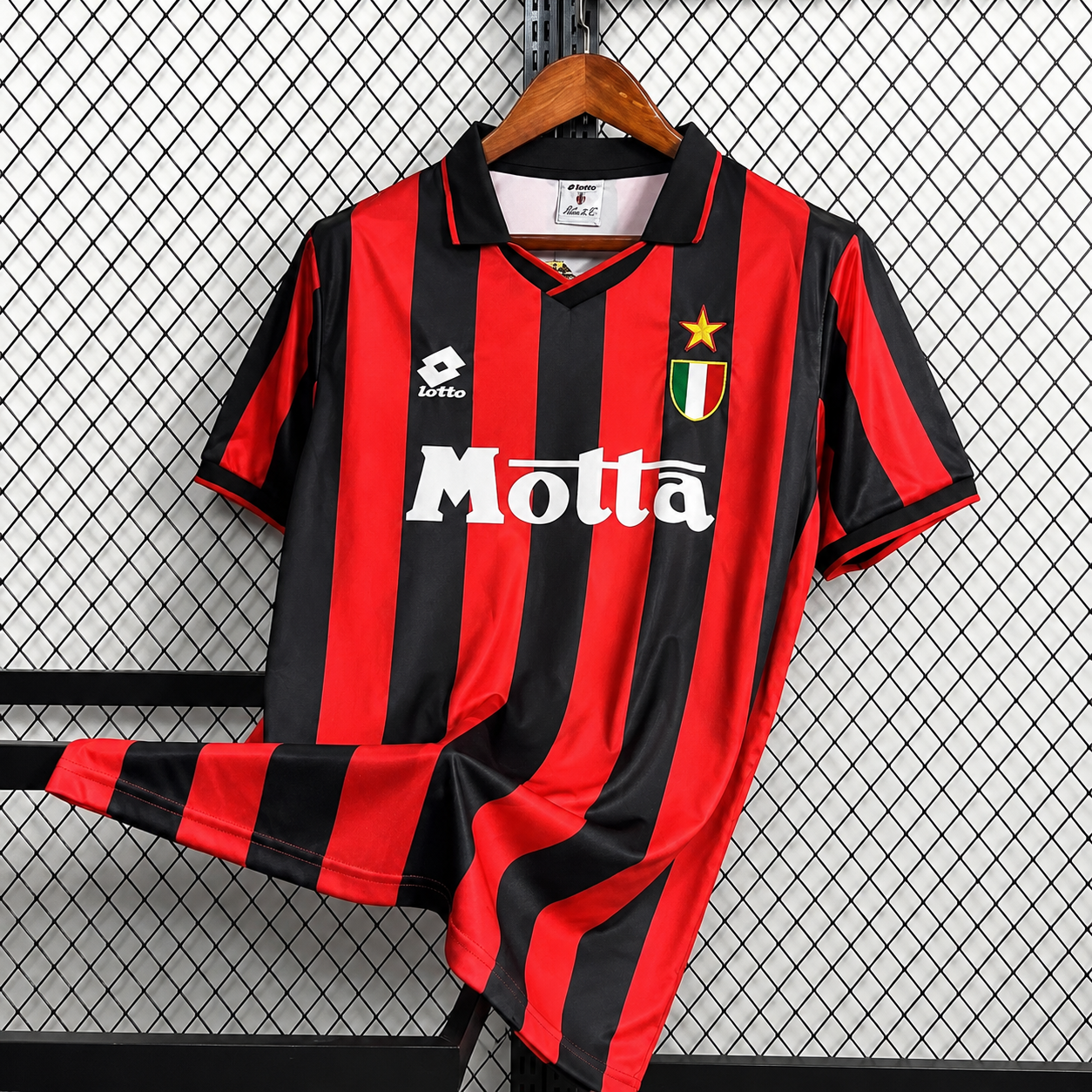 Retro AC Milan 1993-94 Home Jersey Short Sleeve