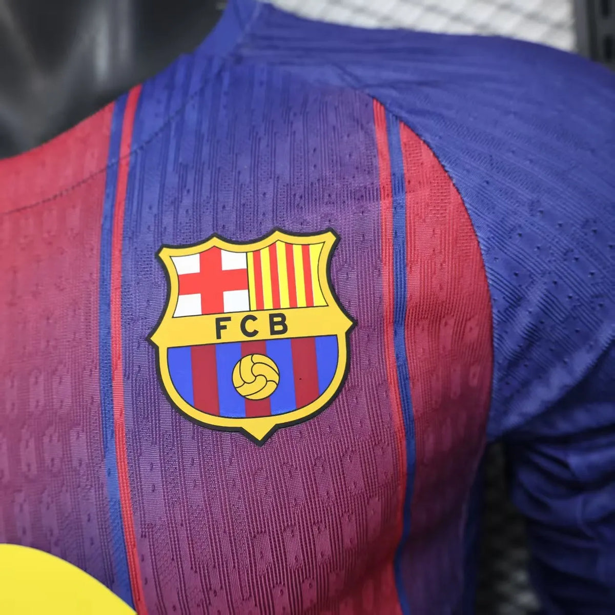 FC Barcelona 2025-26 Home Professional Long Sleeve Jersey | #9 Robert Lewandowski | UCL