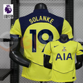 Tottenham Hotspur 2025-2026 Third Jersey Player Version #19 Solanke Short Sleeve Premier League Patch Personalized