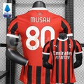 AC Milan 2024-25 Home Jersey Short Sleeve #80 Musah