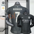 Man City 25-26 Black Away Player Jersey Marmoush #7