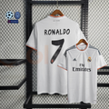 2013/14 Real Madrid Retro Home Jersey #7 Ronaldo UCL Personalized