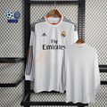 2013/14 Real Madrid Retro Home Jersey Long Sleeve UCL Personalized