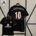 Manchester United 2003-2004 Retro Away Jersey #10 Van Nistelrooy Personalized PL Patch