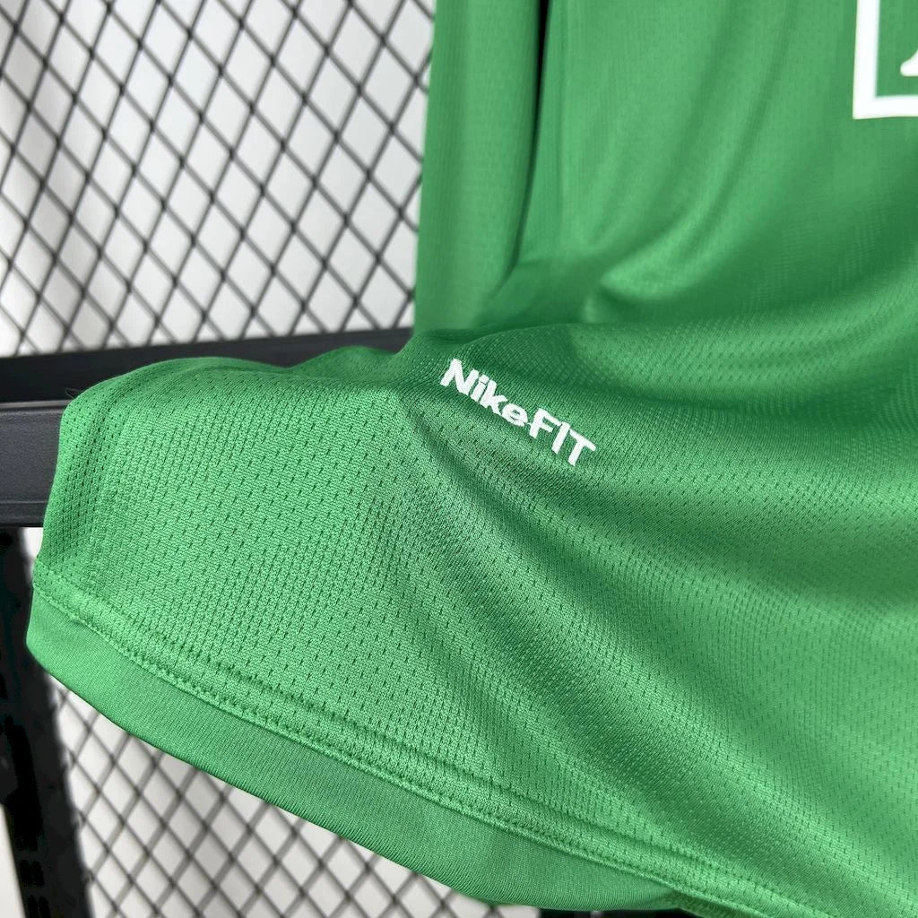 Manchester United 2007-2008 Retro GK Green Long Sleeve Jersey #1 Van der Sar Personalized PL Rare
