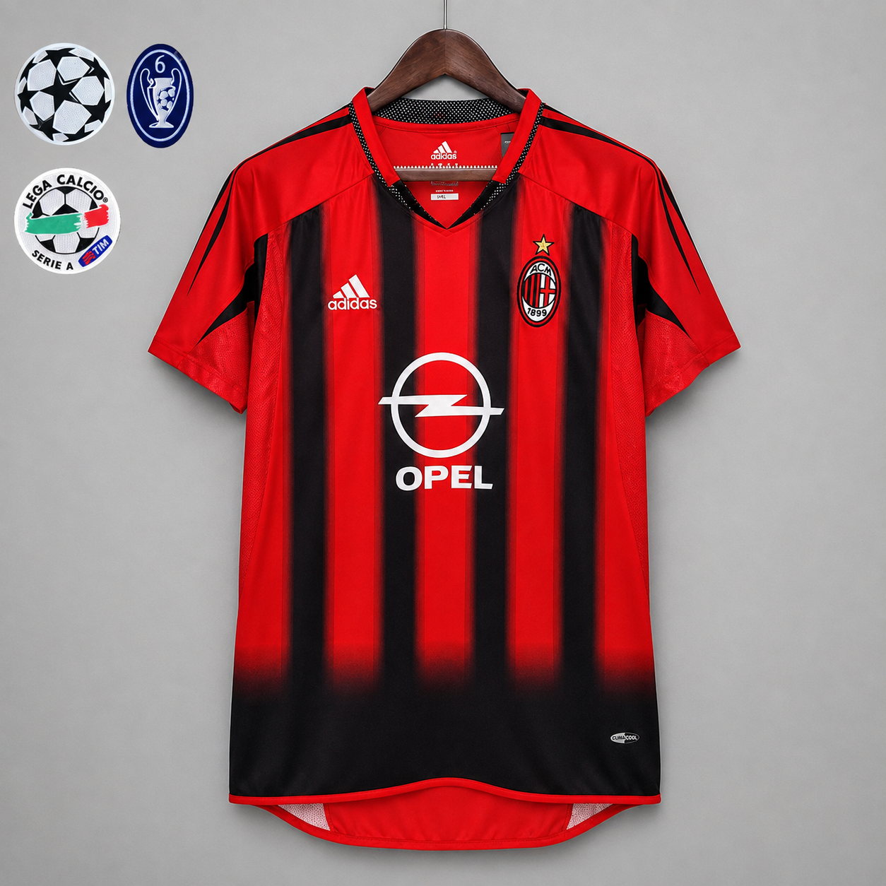 Retro AC Milan 2004-05 Home Jersey Short Sleeve Custom