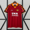 Retro AS Roma 1998-99 Home Jersey Custom Fan Shirt