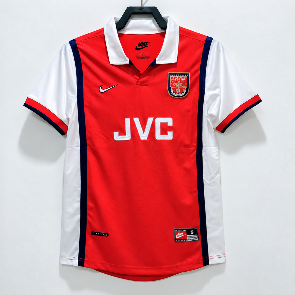 Arsenal FC 2003-2004 Retro Home Jersey | Freddie Ljungberg #8 Men's Soccer Shirt - Short Sleeve "The Invincibles" Edition with Premier League Patches