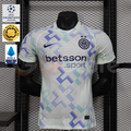 Inter Milan 2025-2026 Away Short Sleeve Jersey UCL Serie A FIFA CWC Patch Personalized S-3XL
