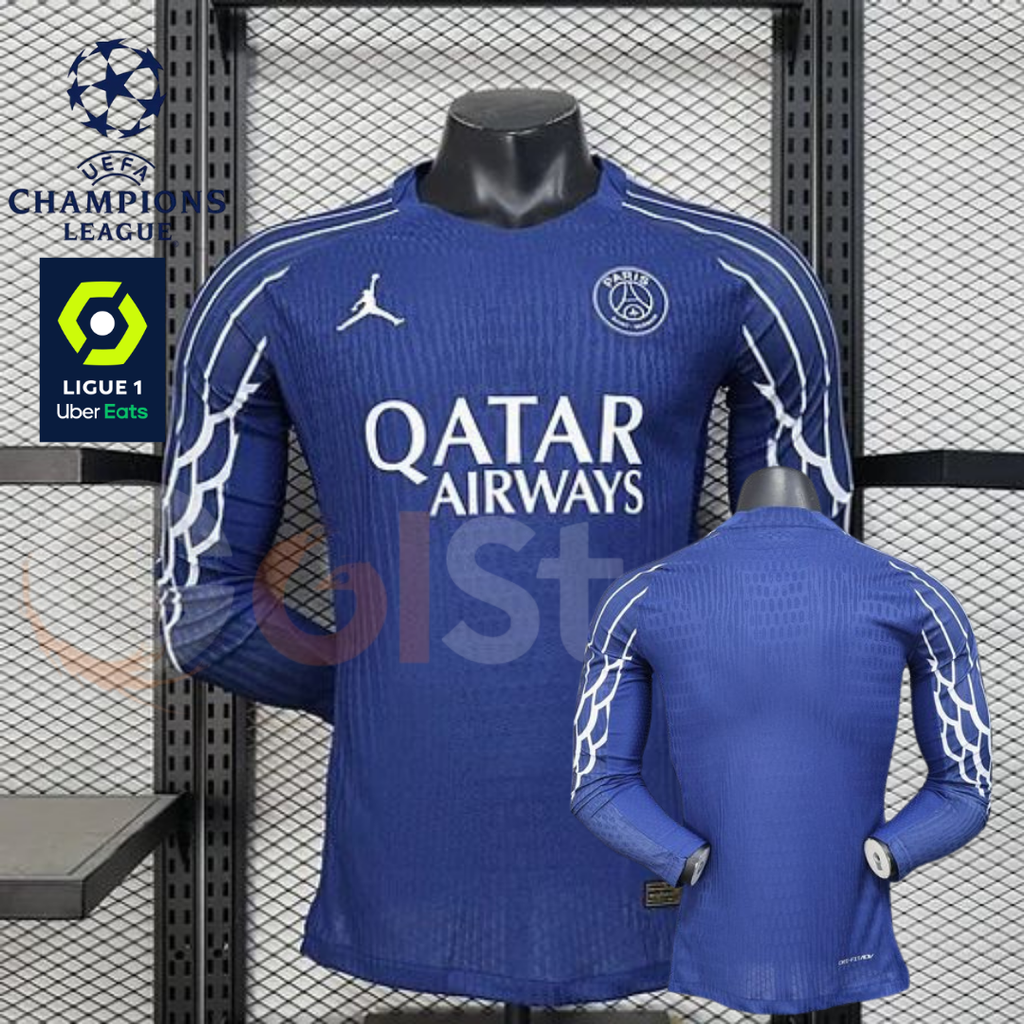 PSG 2025–2026 Third Long Sleeve Player Version Jersey