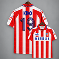 Atlético Madrid 1994-95 Retro Home Jersey – Kiko 19 | Short Sleeve | S–2XL