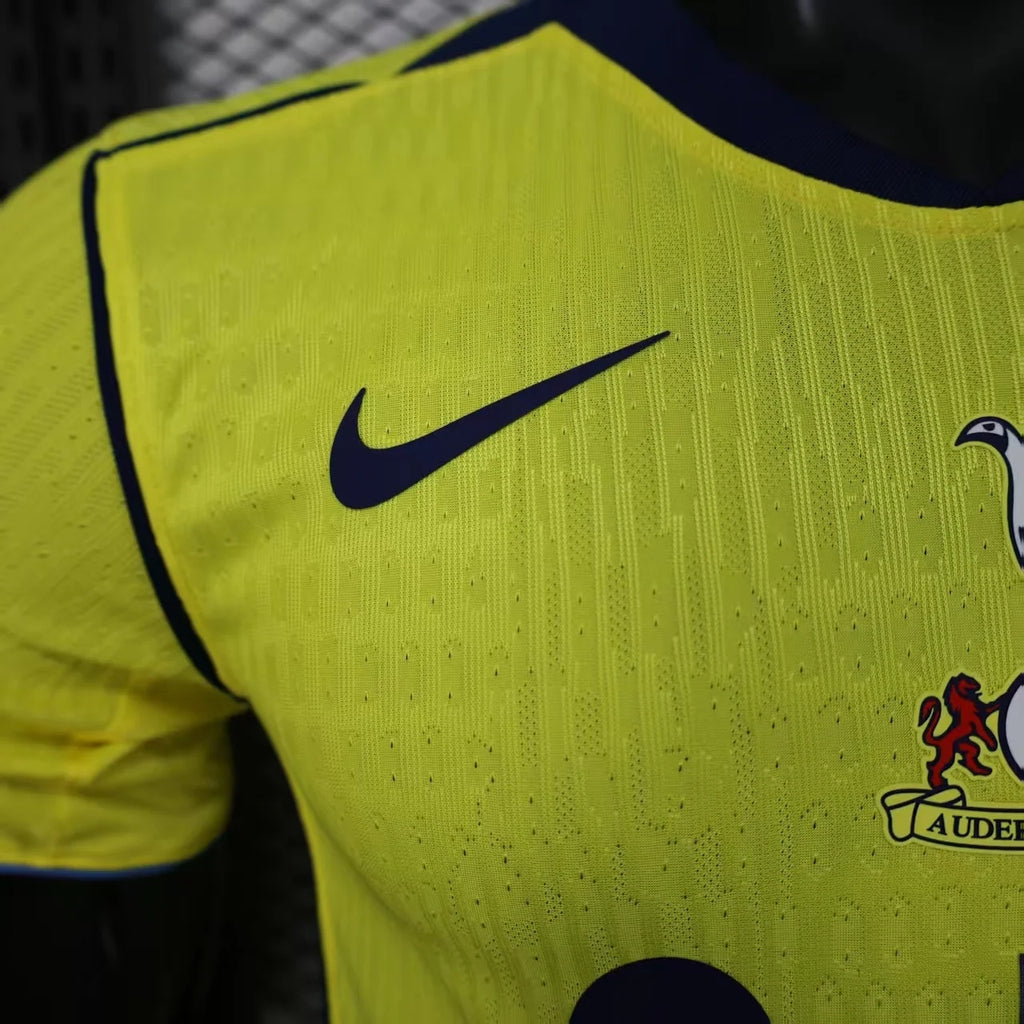 Tottenham Hotspur 2025-2026 Third Jersey Player Version #11 Mathys Tel Short Sleeve Premier League Patch Personalized