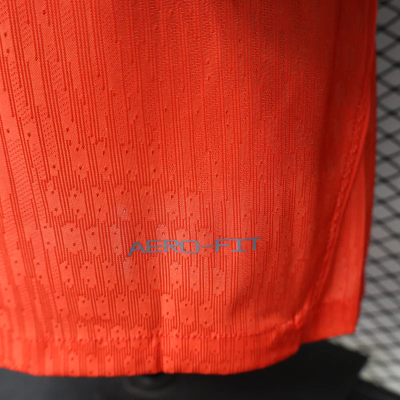 Norway Home Player Version Jersey 2026/27 - Blank No Name World Cup Short Sleeve Authentic Shirt