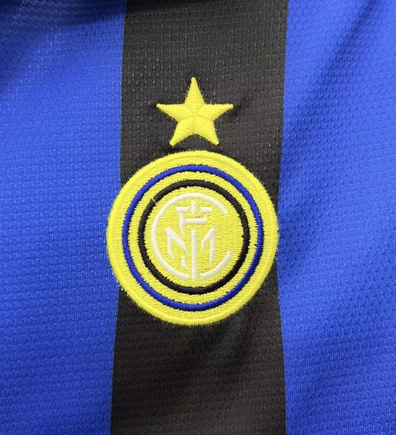 Inter Milan 1998-1999 Retro Home Short Sleeve Jersey #10 Baggio Serie A UCL Patch Personalized Rare