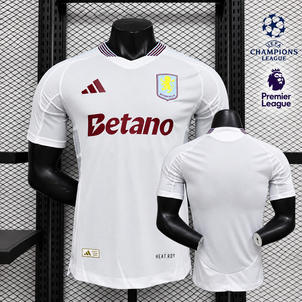 Aston Villa 2024-25 Away Jersey – Player Version | Short Sleeve | S–2XL