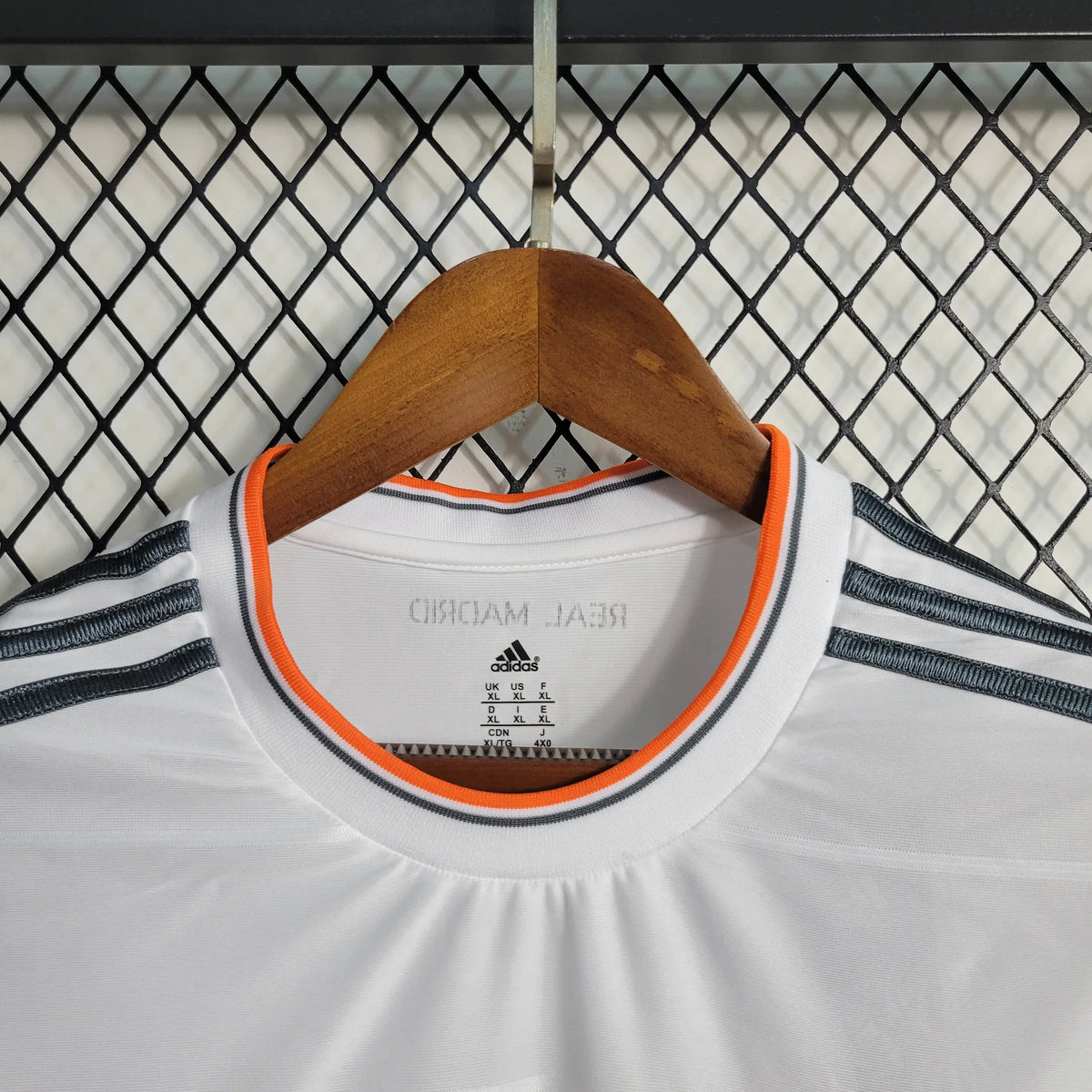 2013/14 Real Madrid Retro Home Jersey Long Sleeve UCL Personalized