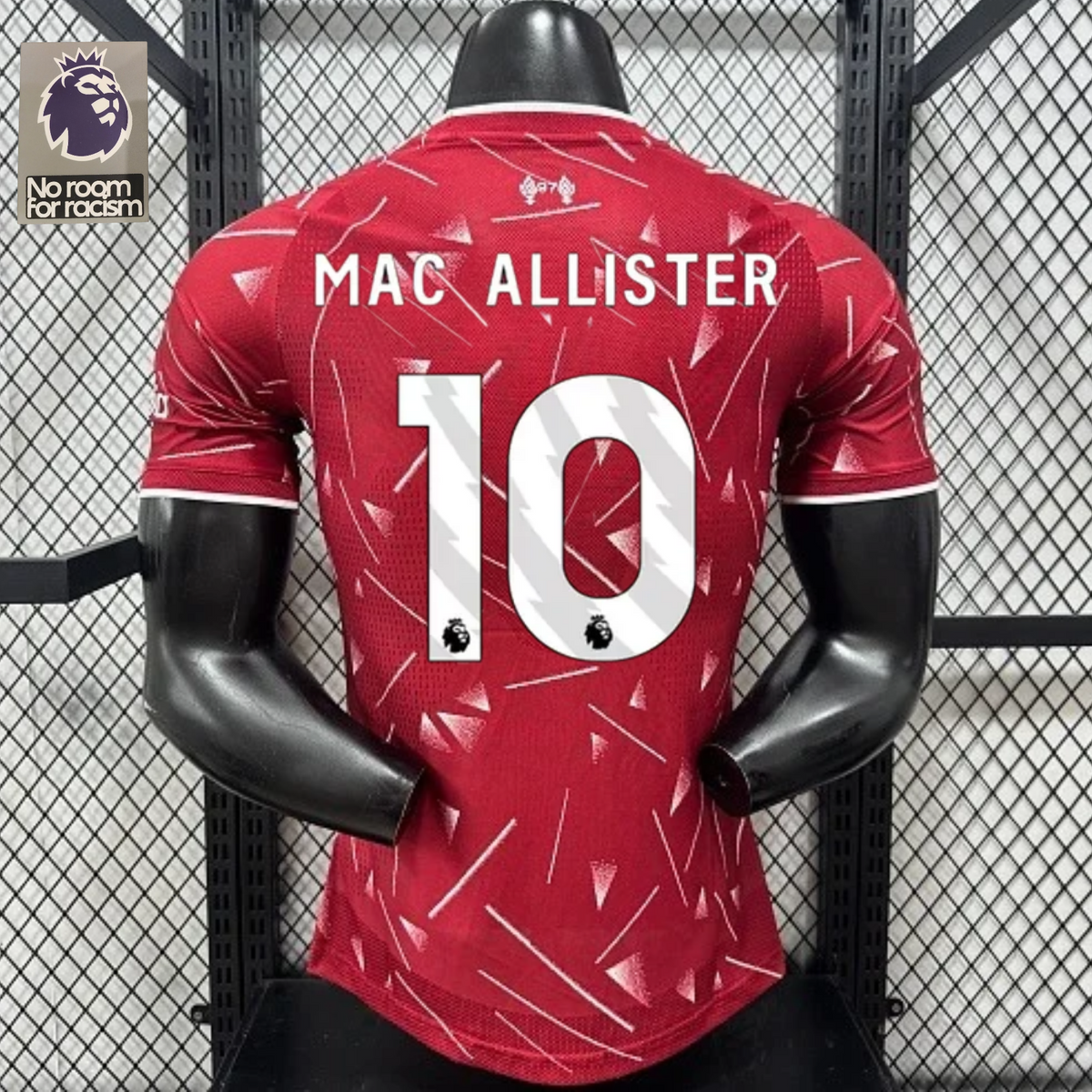 2026-2027 Liverpool Player Version Home Short Sleeve Jersey #10 Mac Allister Personalized PL Patch