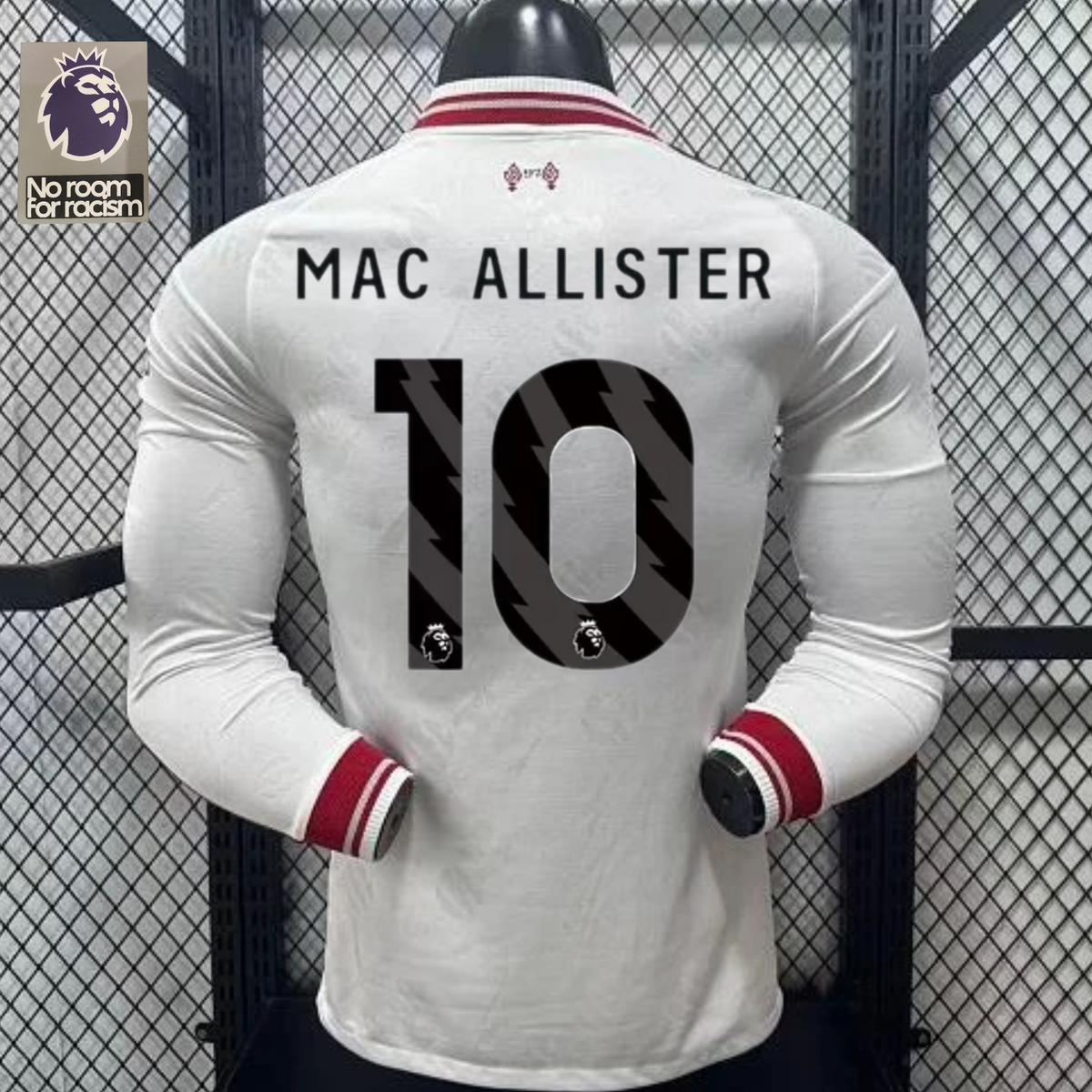 2026-2027 Liverpool Player Version Away Long Sleeve Jersey #10 Mac Allister Personalized PL Patch