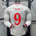 2026-2027 Liverpool Player Version Away Long Sleeve Jersey #9 Isak Personalized UCL Patch