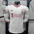 2026-2027 Liverpool Player Version Away Long Sleeve Jersey Personalized PL UCL Patch