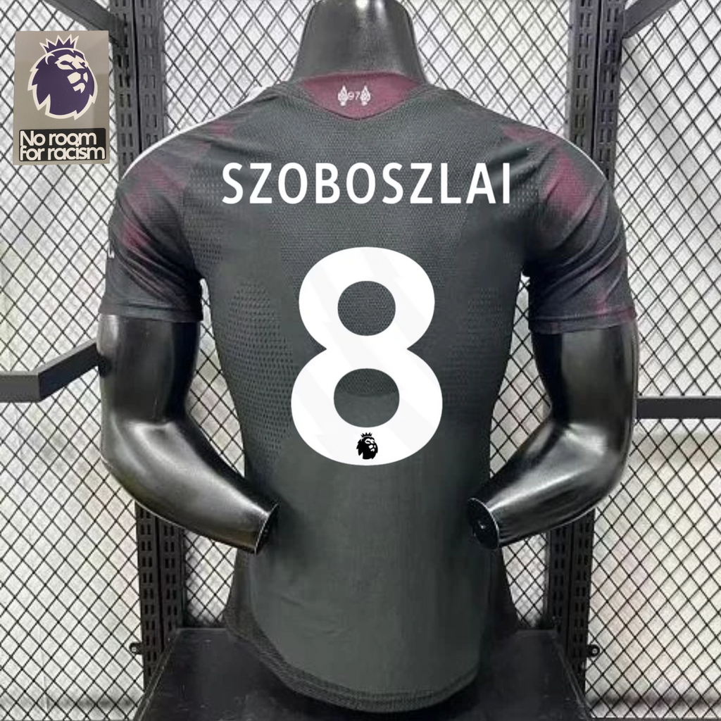 2026-2027 Liverpool Player Version Third Away Short Sleeve Jersey #8 Szoboszlai Personalized PL Patch