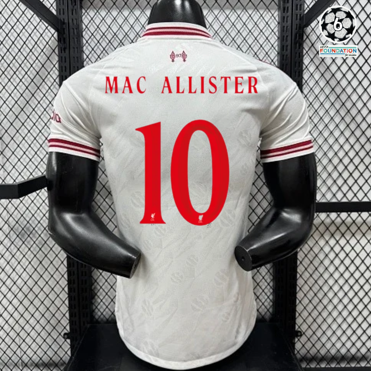 Liverpool 2026-2027 Away Player Version Short Sleeve Jersey #10 Mac Allister Personalized UCL Patch
