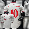 Liverpool 2026-2027 Away Player Version Short Sleeve Jersey #10 Mac Allister Personalized UCL Patch