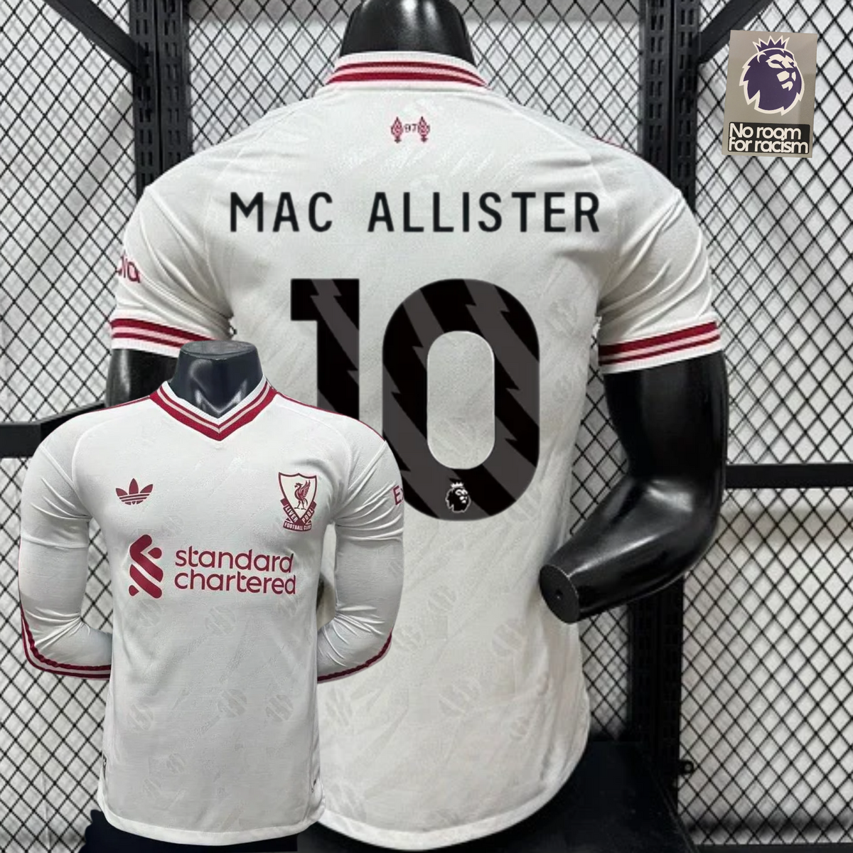 Liverpool 2026-2027 Away Player Version Short Sleeve Jersey #10 Mac Allister Personalized PL Patch