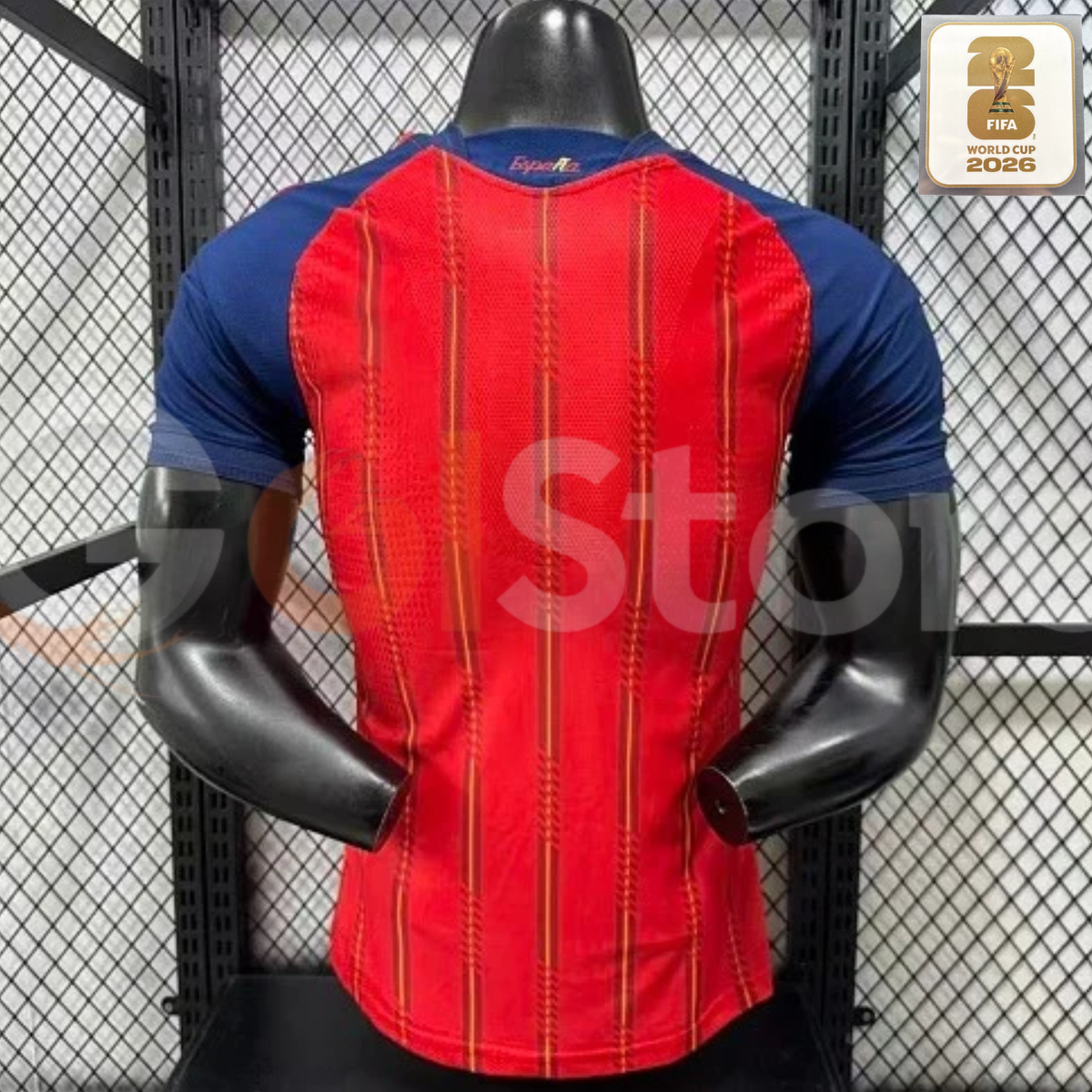 Spain 2026 Home Player Jersey Two-Star Edition