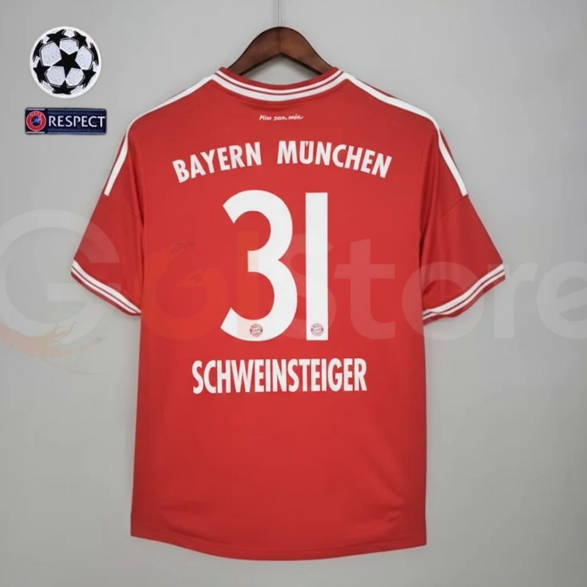 Bayern Munich 2013–2014 Retro Home Jersey – Schweinsteiger #31