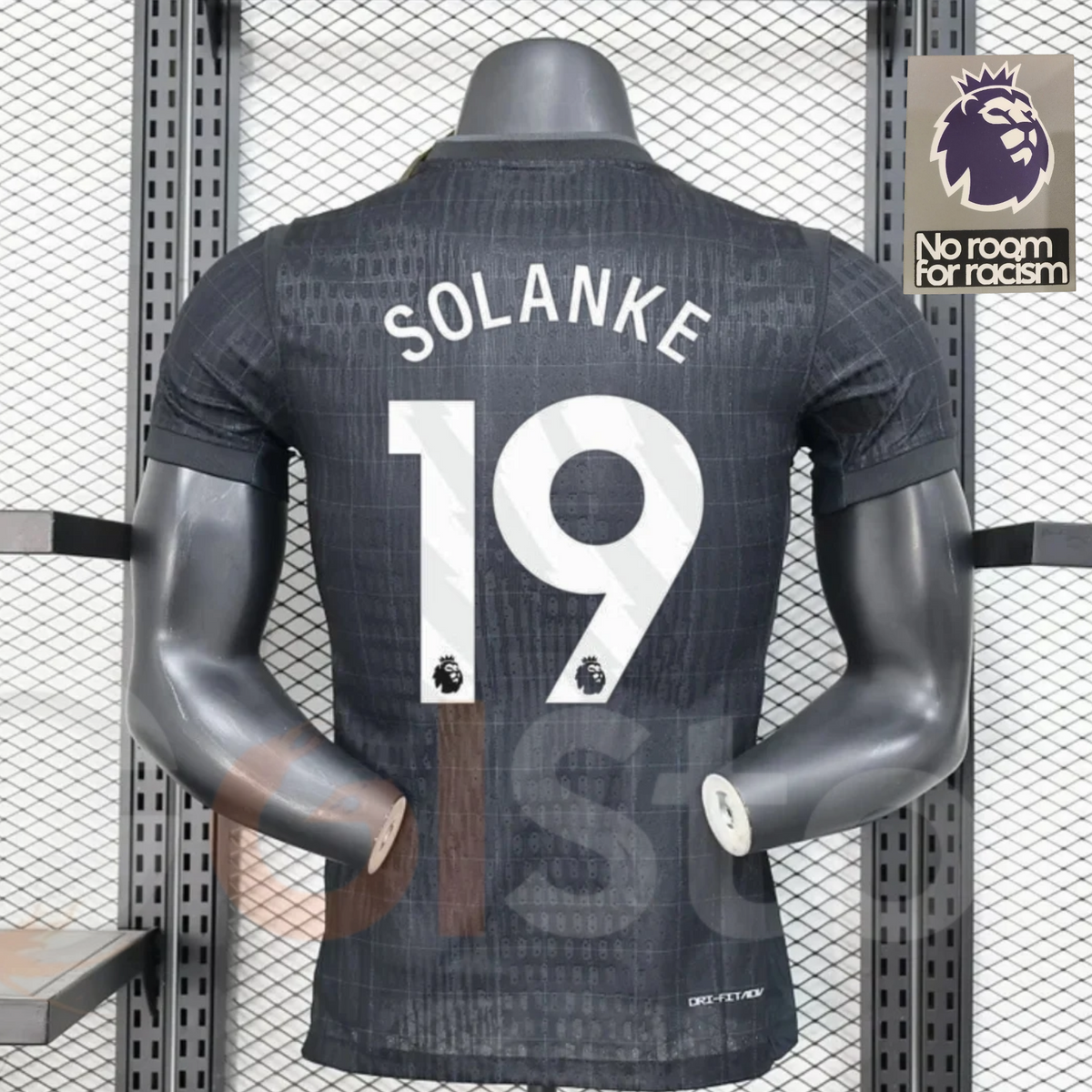 Tottenham Hotspur 2025–2026 Black Player Jersey – Solanke #19